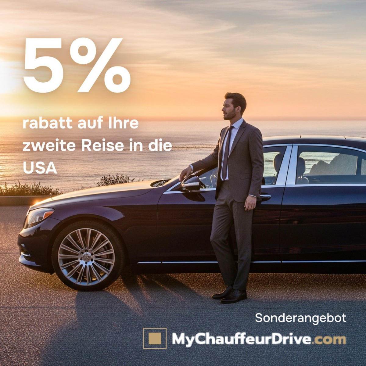 5% Rabatt auf die zweite Reise in die USA - Sonderangebot 
